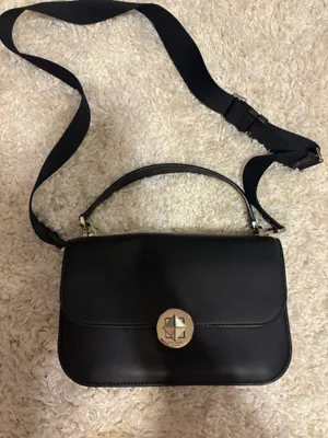 Kate Spade Crossbody Leather Black Purse thumbnail 1