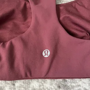 Lululemon Wunder Train Bra *Medium Support, C/D Cup Smoky Red thumbnail 5
