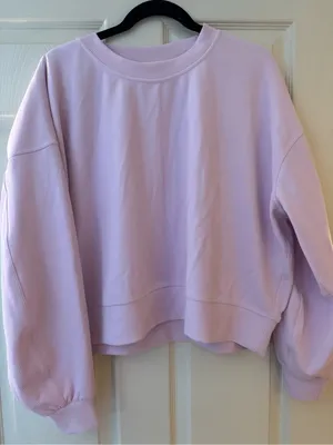 Lululemon cropped Softstream Crewneck thumbnail 1
