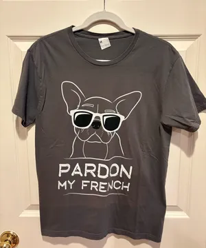 French bulldog t shirt thumbnail 1