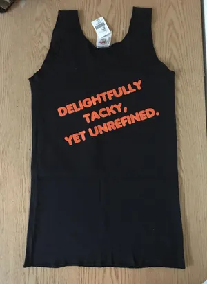 New Hooters Girl Uniform Tank Black Clearwater Florida XS thumbnail 2