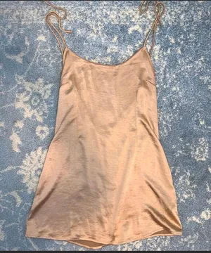 Nasty Gal Gold Satin Mini Dress thumbnail 2