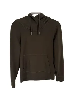 Lululemon City Sleek Streetwear Minimalistic Olive Green Hoodie size 4 (xs/s) thumbnail 2