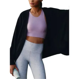 Sweaty Betty NWT Women’s Size XS Cora French Terry Longline Oversized Cardigan thumbnail 3
