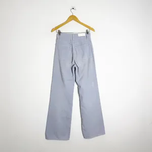 RE/DONE Wide Leg Corduroy Pants – Size 25 – Washed Slate – High Rise thumbnail 2
