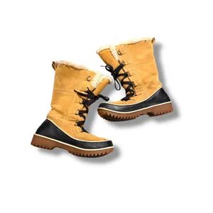 Sorel Tivoli High II Boots Women's Size 7.5 Waterproof Lace Up Faux Fur‎ Lined thumbnail 2