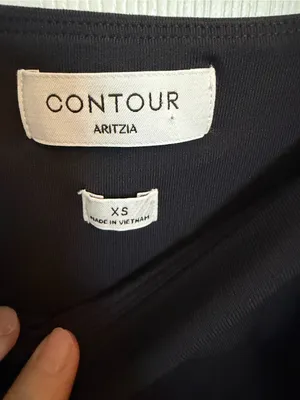 Aritzia Contour Cheeky Black Long Sleeve Square Neck Bodysuit XS thumbnail 5