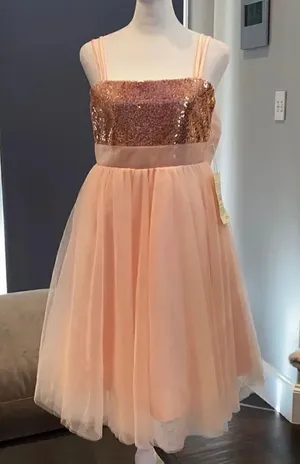 Women’s Short Sequined Prom or Party Dress XS NWT thumbnail 1