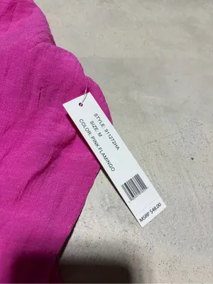 Counterparts NWT pink flamingo blouse medium MSRP$48 thumbnail 3