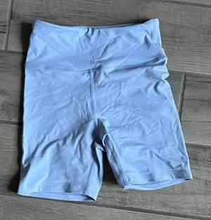 Women's Light Blue Bike Shorts thumbnail 1