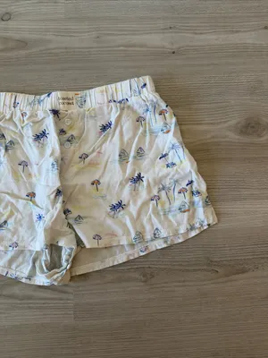 Toasted Coconut Island Print Women’s Boxer Shorts thumbnail 2