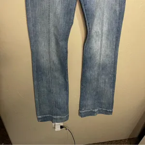Seven for All Mankind The Ultra High Rise Dojo Center Seam‎ Flare Trouser Jeans thumbnail 6
