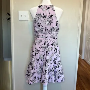 Keepsake x Revolvr Cherished Floral Mini Dress in Lilac Floral New Size Small thumbnail 8