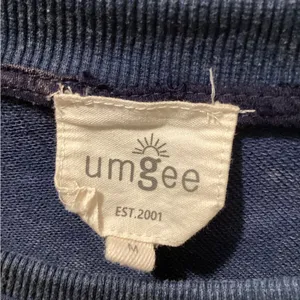 Umgee Blue and Tan Floral Crew Neck Sweater thumbnail 2
