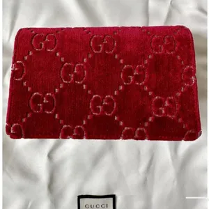 Gucci | Red Mini Bag with Silver Chain thumbnail 5