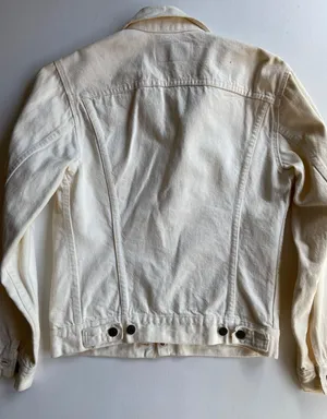 Levi's White Jean Jacket thumbnail 2