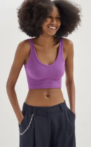 Out From Under Drew Seamless Ribbed Bra Top thumbnail 4