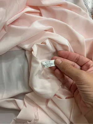 Vintage Shadowline Pink Nylon Tricot Peter Pan Collar Scallop Nightgown Sz M 💛🍄 thumbnail 10