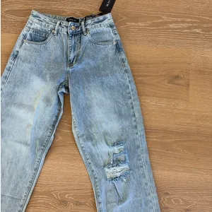 White Fox Jeans Straight Leg No Longer Yours Size XS Blue thumbnail 3