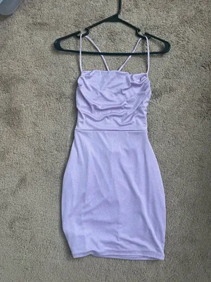 Purple Mini Dress Windsor Sparkly thumbnail 3