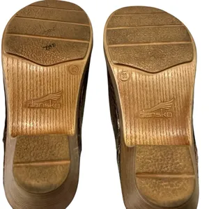 Dansko Marisol snake print leather clogs size 36 thumbnail 5