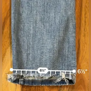Risen Distressed Straight Leg Jeans thumbnail 9