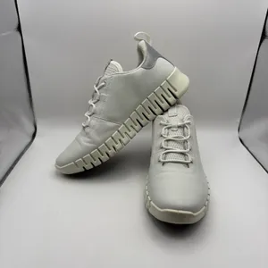ECCO Gruuv Sneakers Women's 42 US 11-11.5 Ivory Gray Lifestyle Shoes thumbnail 5