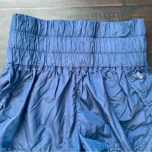 FP Movement The Way Home Shorts | Tik Tok Viral Activewear Running Shorts | Blue thumbnail 2