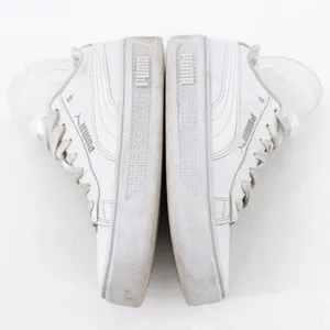 Puma Smash 3.0 Platform Sneakers Women 7.5 White Leather‎ Chunky Streetwear thumbnail 5