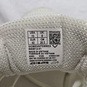 Saucony Ride Millennium Silver Cream Metallic Sneakers Women’s 10 NWOT thumbnail 10