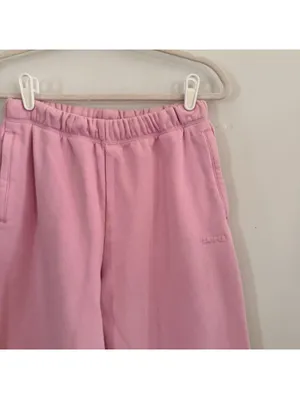Skims Cotton Blend Fleece Classic Straight Leg Pant thumbnail 2