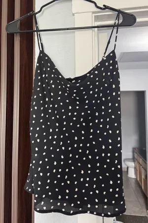 ASTR Polka Dot Tank Top thumbnail 4