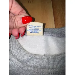 Champion Crewneck Sweatshirt Heather Gray‎ Authentic Athletic Apparel Womens XL thumbnail 4
