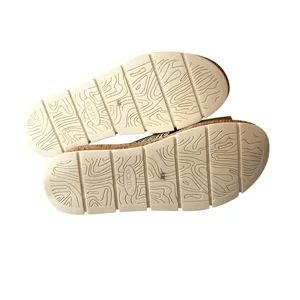 Earth Finale Leather Platform Crossband Slide Sandal Tan Woven Strap 8 thumbnail 5