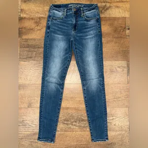 American Eagle Super Stretch High-Rise Jegging thumbnail 3