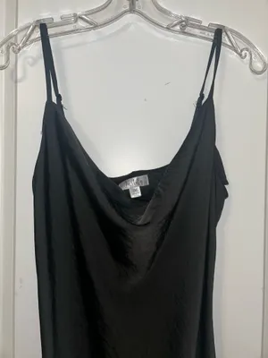 Satin Black Dress thumbnail 3