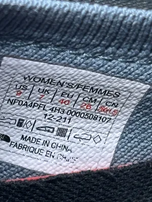 North Face Women's Vectiv Hypnum Gray Pink Hiking Shoes Size 9 Running Walking thumbnail 7