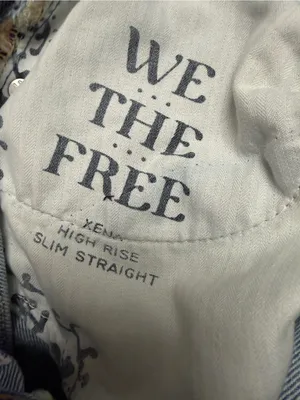 We The Free Xena High Rise Slim Straight Jeans 26 thumbnail 9