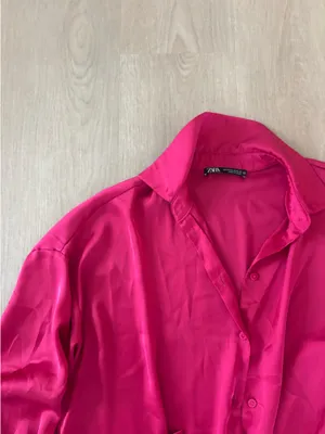 ZARA Pink Button Down thumbnail 2