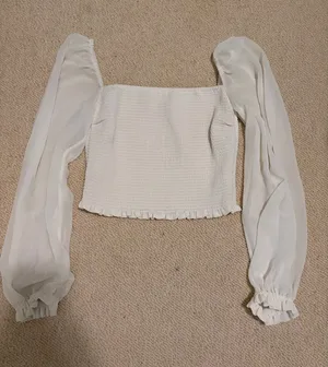 Wilfred Smocked Aritzia Blouse thumbnail 1