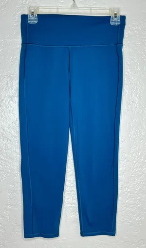 Athleta Women's High Rise Chaturanga Capri‎ Black Pilayo Yoga Pants Size Small thumbnail 1
