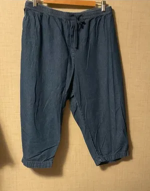 croft & barrow Navy Blue Kids Elastic-Waist Capri Pants thumbnail 1