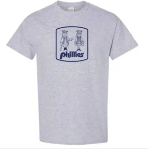 Gildan Philadelphia Phillies x McDonald’s Grey Graphic Tee thumbnail 3