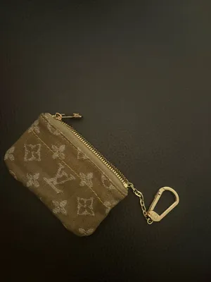 embroiled wrislet coin bag Brown thumbnail 2