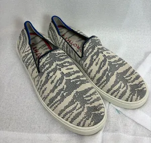 Rothy’s Maritime Tiger Sneakers - size 8 Good Condition thumbnail 1