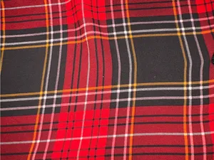 LOFT Red and Black Plaid Camisole with Spaghetti Straps thumbnail 3