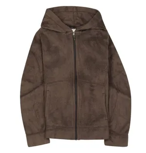 Patagonia Women’s Plush Synchilla Hoody Full Zip Longsleeve in Brown Size M thumbnail 1