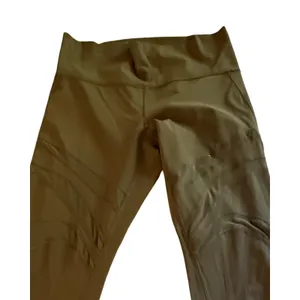 Lululemon Wunder Under Leggings Size 12 Sage Olive Green Sweat Wicking Stretch thumbnail 10