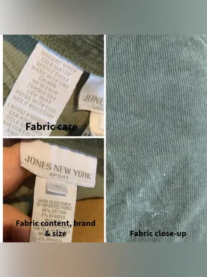 Jones New York Sage Green Corduroy Cotton Blend Maxi Skirt (10) thumbnail 10