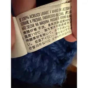 English Factory Sweater Vest Women Small‎ Blue Chunky Knit Oversized Preppy thumbnail 9